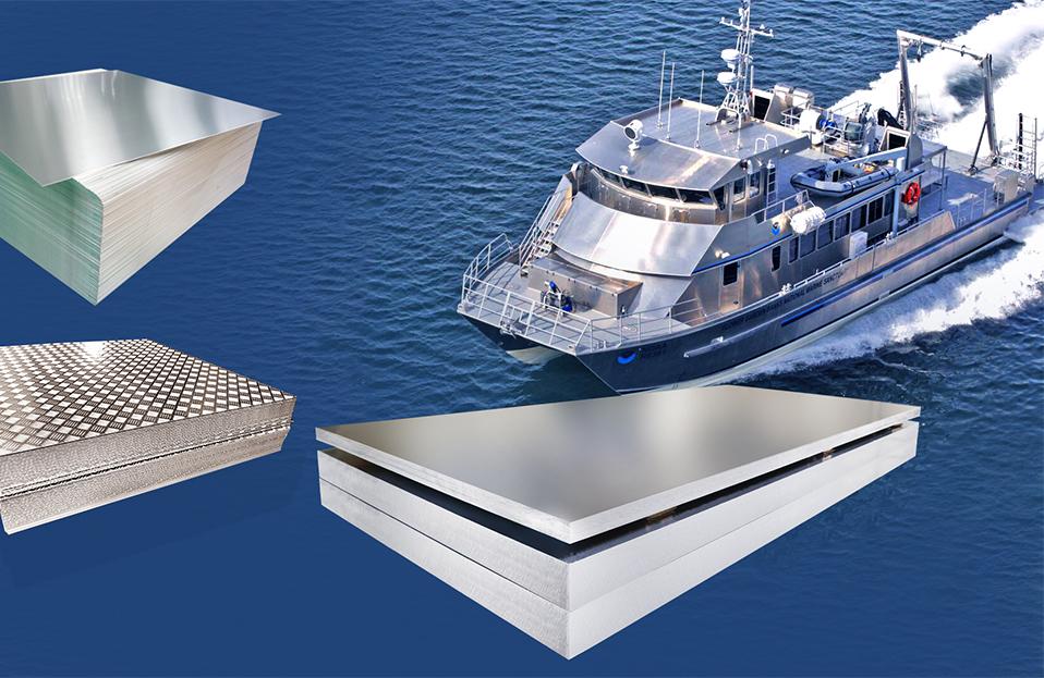 輪船、游艇用鋁板卷解決方案